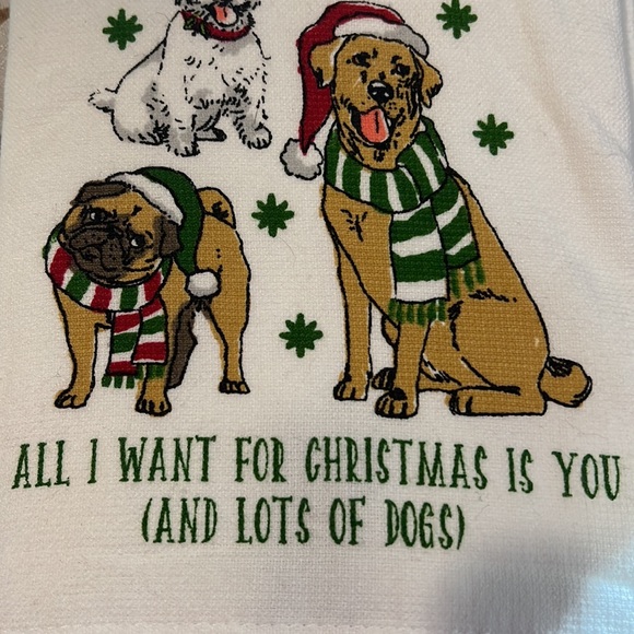 NWT Cynthia Rowley Set of 2 Kitchen Towels. For the Dog Lover. - Picture 9 of 10